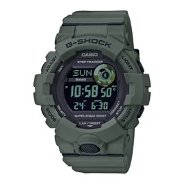 Casio Reloj Bluetooth Hora Smartphone Luz LED Resistencia a golpes Contador pasos Hora mundial Cronómetro Alarmas 5x Calendario automático