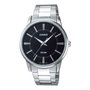Casio MTP-1303D-1AVDF con esfera negra y correa gris