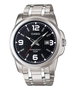 Casio MTP-1314D-1AVDF con esfera negra y correa gris