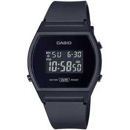 Casio CAS4549526294617 Reloj Colección Mujer Negro, Cuarzo, Resistencia al Agua 5 Atm, Digital