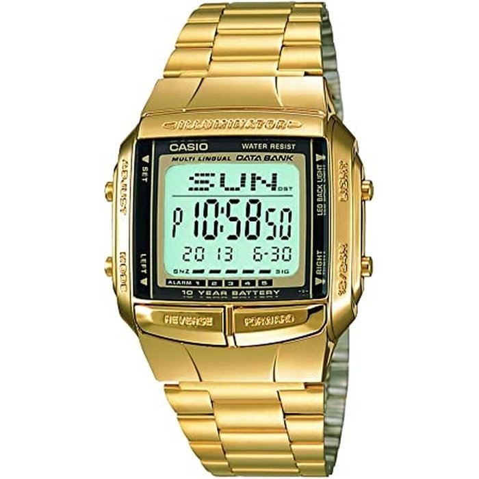 Casio DB-360G-9A Reloj Digital Dorado Unisex