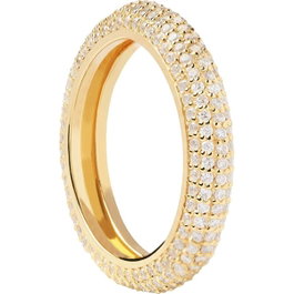 Pdpaola Essential King Ring Dorado Tamaño 19,5 Anillo de Plata de Ley con Chapado Oro 18K