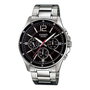 Reloj Hombre Casio MTP1374D1AVDF Negro Plateado (Ø 35 mm) (Ø 47 mm)