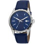 Just Cavalli JC1G082L0095 con correa de cuero azul