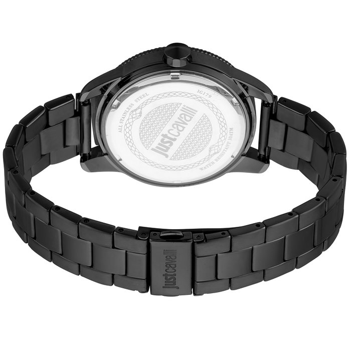Just Cavalli JC1G179M0085 Reloj Analógico Negro