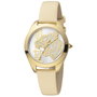 Just Cavalli Reloj JC1L210L0015 con correa de cuero beige