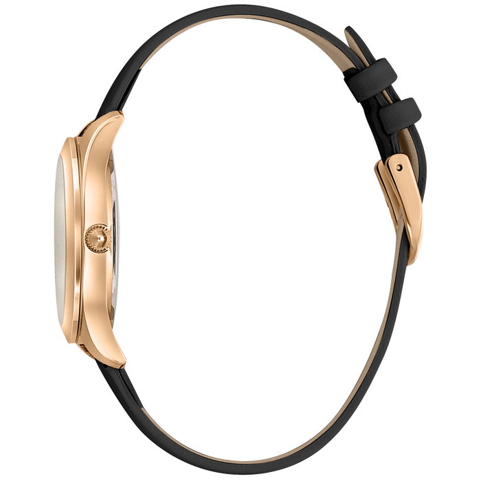 Just Cavalli JC1L210L0025 Reloj de Mujer con Correa de Cuero Negra
