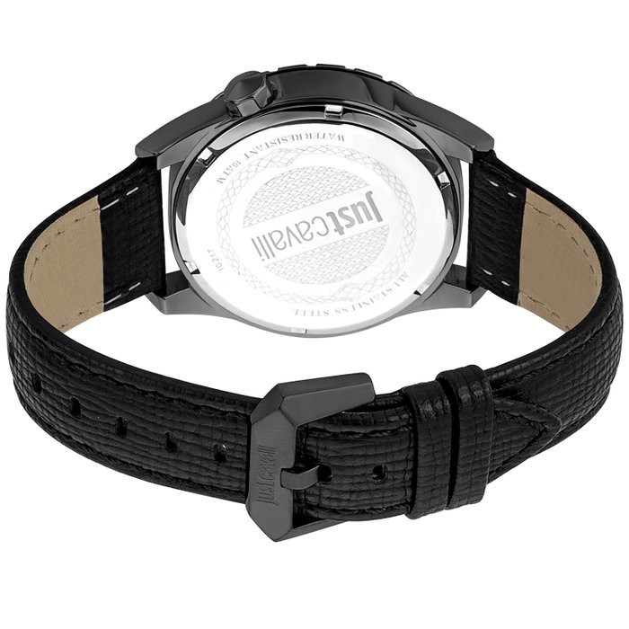Just Cavalli JC1G217L0045 Reloj para Hombre Negro