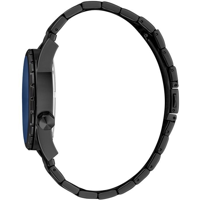 Just Cavalli JC1G217M0085 Reloj Analógico Negro con Esfera Azul