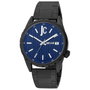 Just Cavalli JC1G217M0085 Reloj Analógico Negro con Esfera Azul