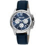 Just Cavalli Reloj JC1G175L0225 con correa de cuero negro