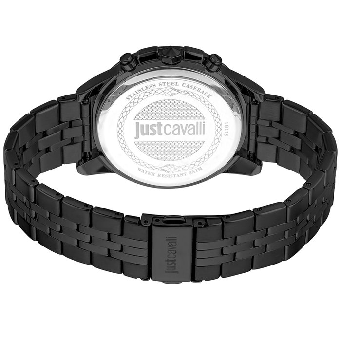 Just Cavalli JC1G175M0285 Reloj Analógico Negro