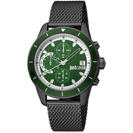 Just Cavalli JC1G215M0065 Reloj de Hombre con Esfera Verde