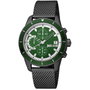 Just Cavalli JC1G215M0065 Reloj de Hombre con Esfera Verde