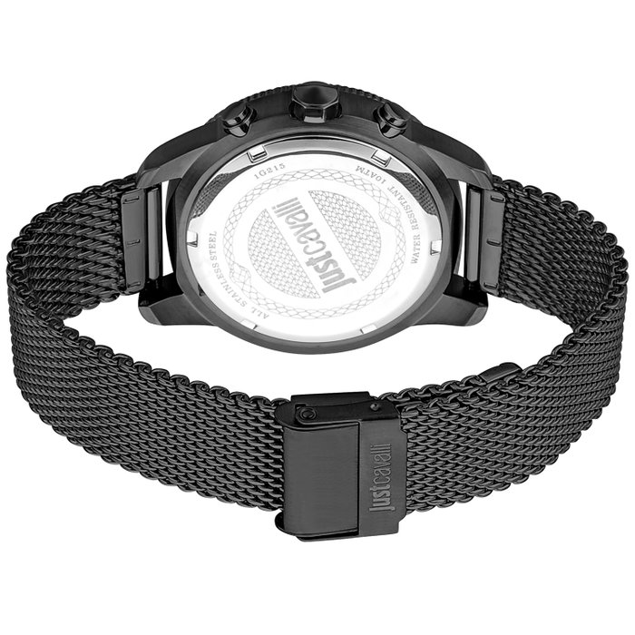 Just Cavalli JC1G215M0075 Reloj Analógico Multifunción Negro