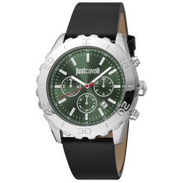 Just Cavalli JC1G214L0015 Reloj Analógico para Hombre con Esfera Verde