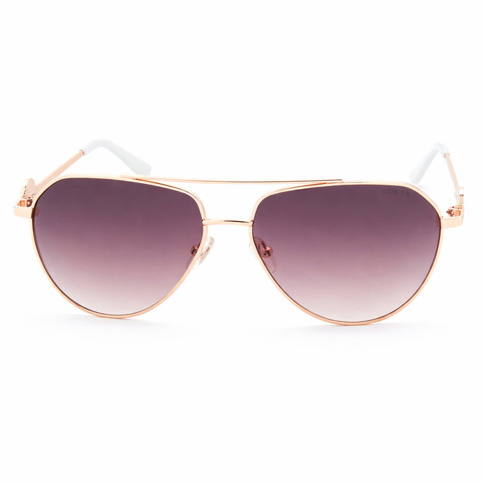 Guess GF6140-32F Gafas de sol para mujer con cristales marrones
