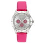 Juicy Couture JC1295SVHP con correa rosa y caja plateada
