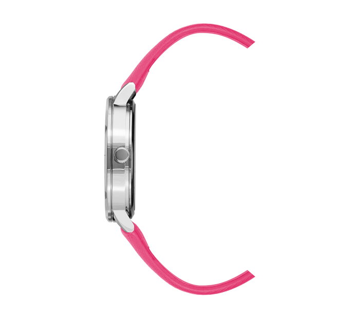 Juicy Couture Reloj JC1235SVHP para mujer con correa rosa
