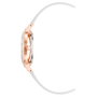 Juicy Couture JC1326RGWT con correa blanca y caja rosa