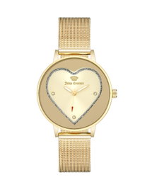 Juicy Couture Reloj JC1240CHGP Dorado con Esfera Beige
