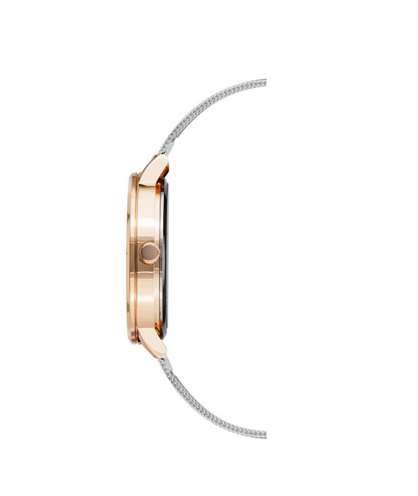 Juicy Couture Reloj JC1241SVRT para Mujer con Caja Rosa y Correa Plateada