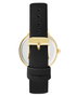 Juicy Couture Reloj JC1264GPBK con correa negra y caja dorada