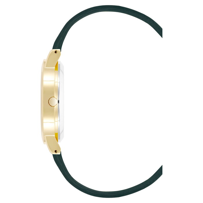 Juicy Couture Reloj JC1344GPGN con caja dorada y correa verde