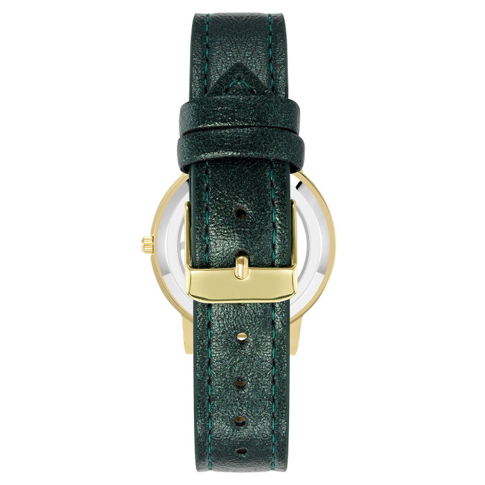 Juicy Couture Reloj JC1344GPGN con caja dorada y correa verde