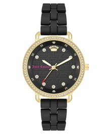 Juicy Couture Reloj JC1310GPBK Dorado y Negro