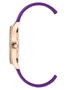 Juicy Couture JC1342RGPR con correa lila y caja rosa