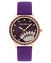 Juicy Couture JC1342RGPR con correa lila y caja rosa