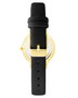 Juicy Couture Reloj JC1326GPBK con caja dorada y correa negra