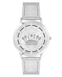 Juicy Couture Reloj JC1345SVSI con Correa Plateada y Esfera Gris