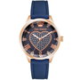 Juicy Couture Reloj JC1300RGNV con esfera azul y correa azul