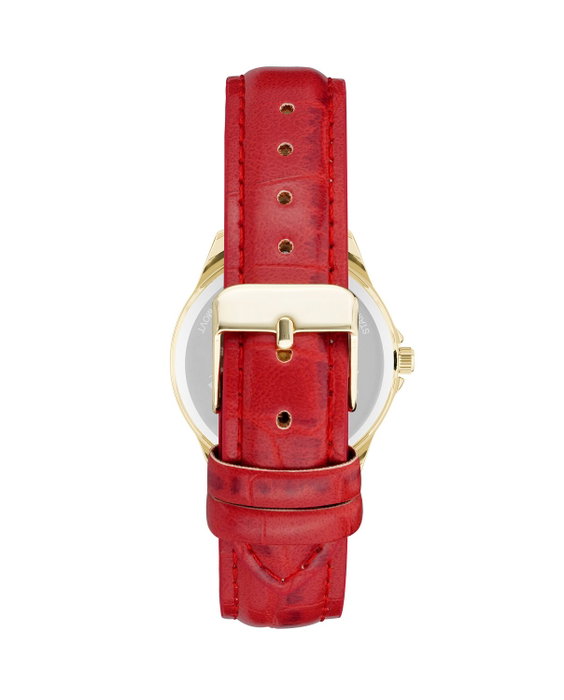 Juicy Couture Reloj JC1220GPRD con Correa Roja