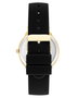 Juicy Couture Reloj JC1342GPBK con caja dorada y correa negra