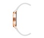 Juicy Couture JC1234RGWT Reloj Analógico Rosa y Blanco