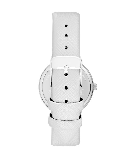 Juicy Couture Reloj JC1235SVWT Blanco y Plateado