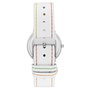 Juicy Couture Reloj JC1255WTWT para mujer con correa blanca