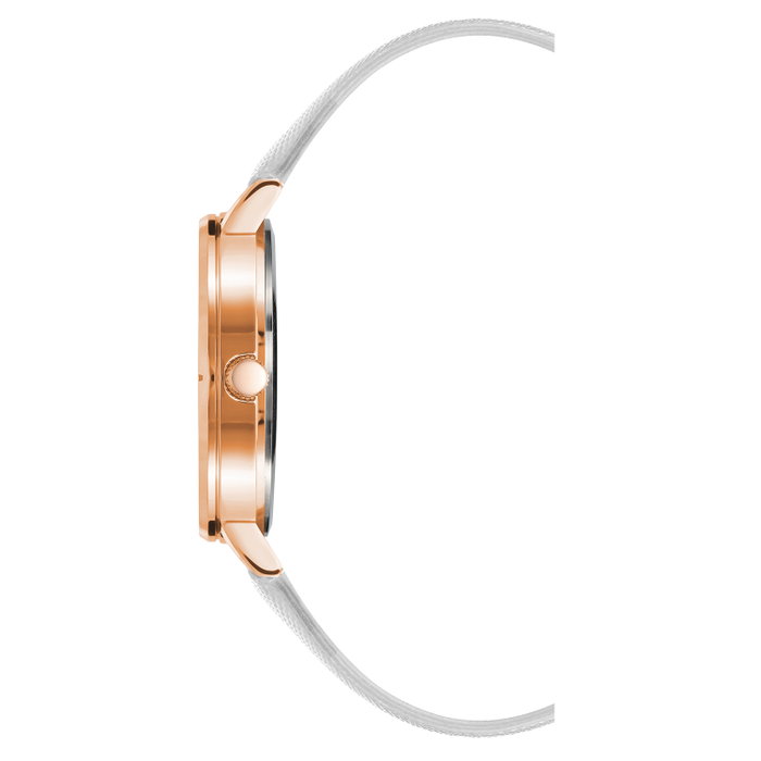 Juicy Couture Reloj JC1264RGWT Blanco y Dorado