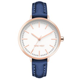 Nine West NW-2554RGNV Reloj Analógico para Mujer