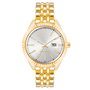 Nine West NW-2660SVGB Reloj Analógico Dorado