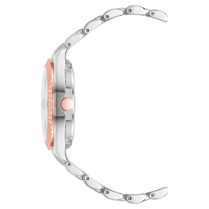 Nine West NW-2661SVRT Reloj Analógico Multicolor