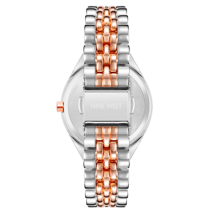 Nine West NW-2661SVRT Reloj Analógico Multicolor