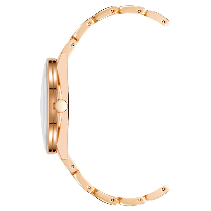 Nine West NW-2682GYRG con correa y caja rosa