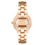 Nine West NW-2682GYRG con correa y caja rosa