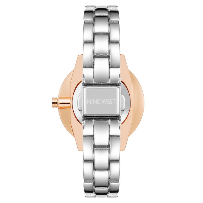 Nine West NW-2683GYRT Reloj Analógico para Mujer