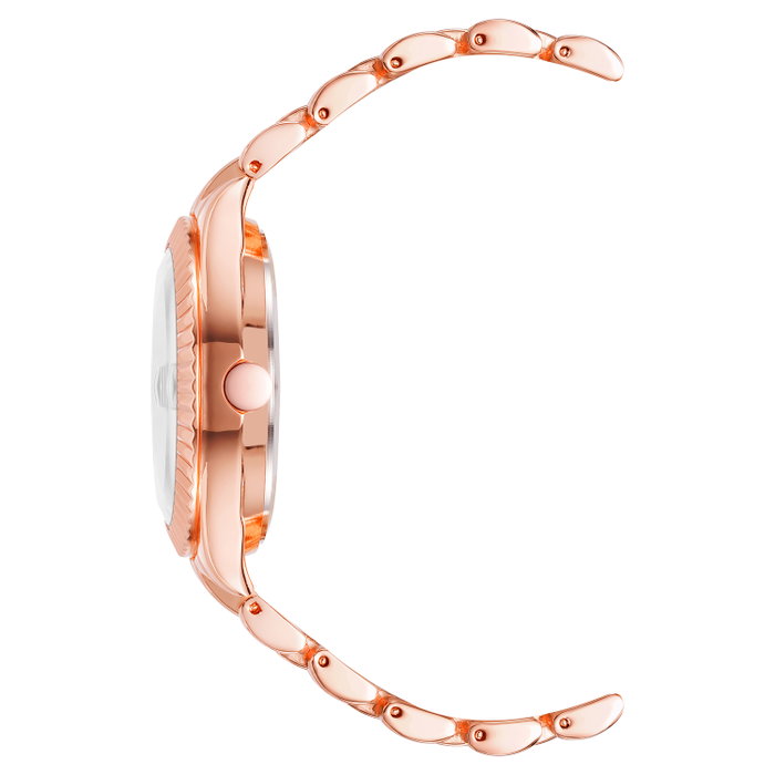 Nine West NW-2660SVRG Reloj Analógico Rosa