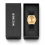 Millner OXFORD-S-SPORT-GOLD Reloj Analógico Dorado y Negro